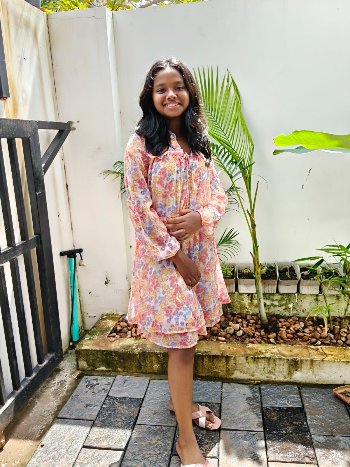 Zyara Floral Frock