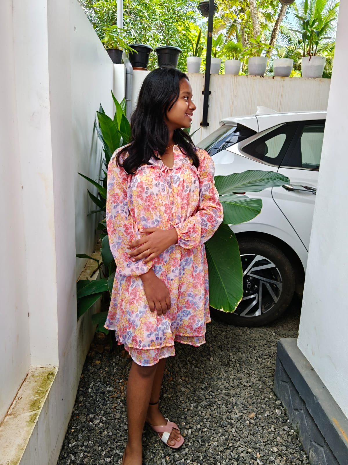 Zyara Floral Frock