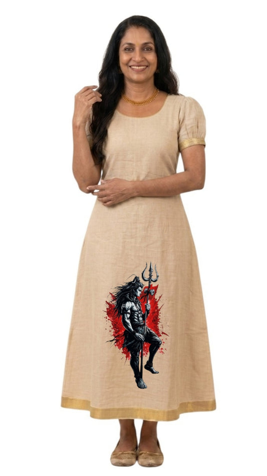 Tissue Printed Kurti