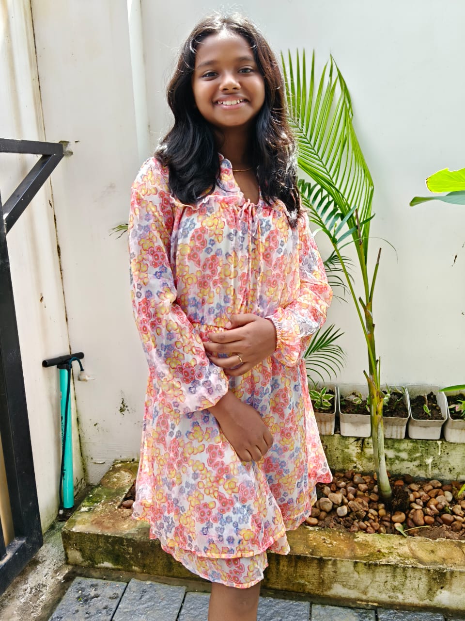Zyara Floral Frock