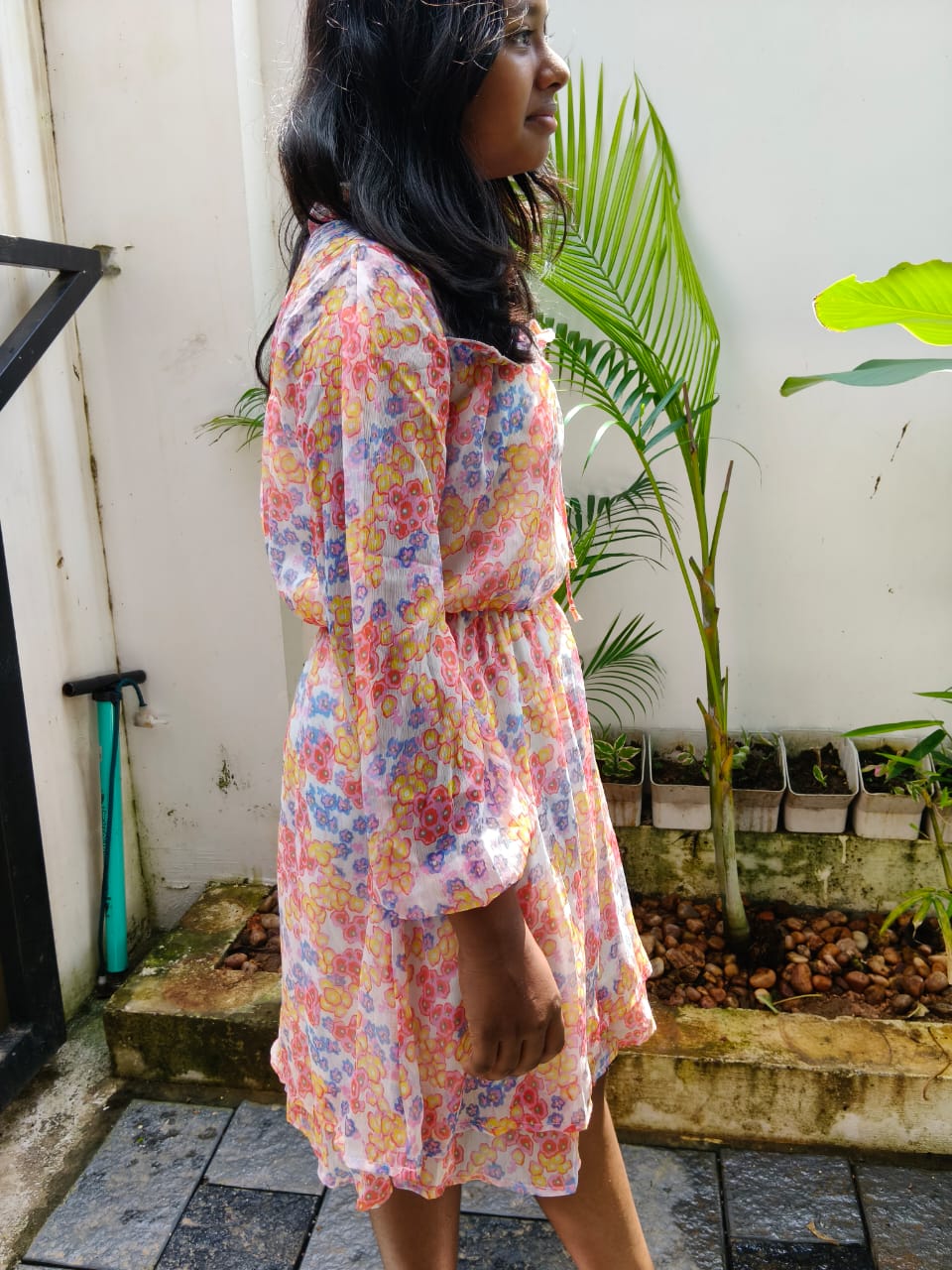 Zyara Floral Frock