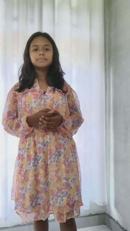Zyara Floral Frock