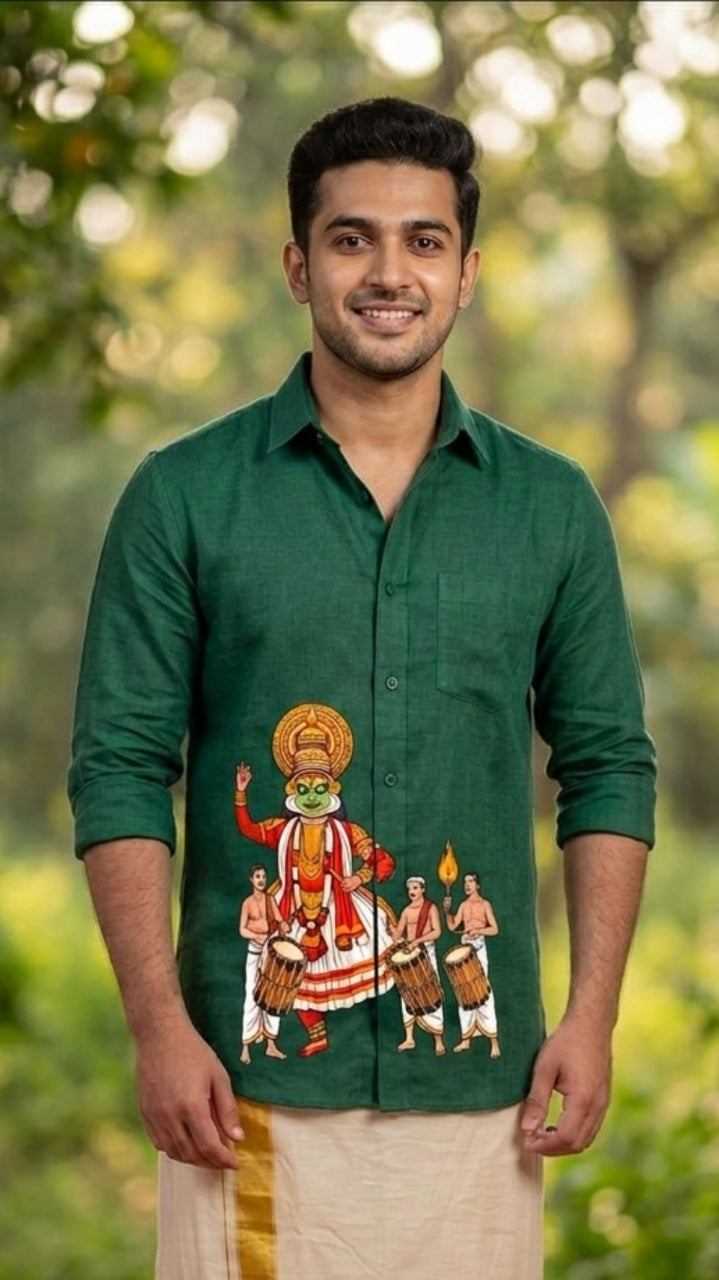 Kadhakali Printed Shirts