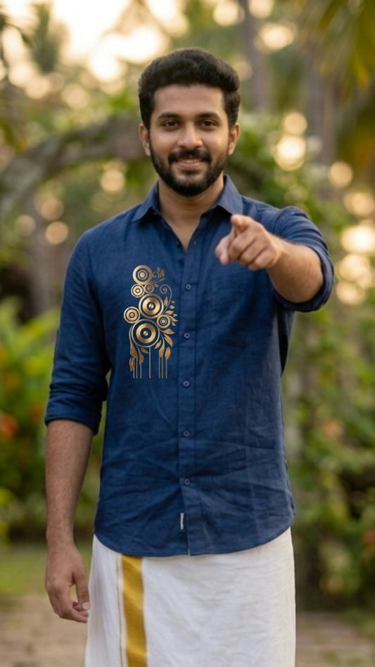 Golden Peacock Design