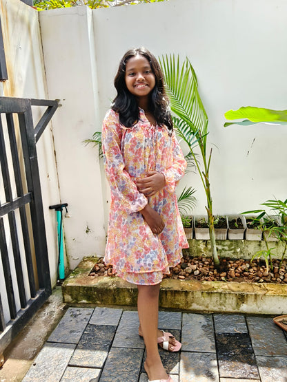 Zyara Floral Frock
