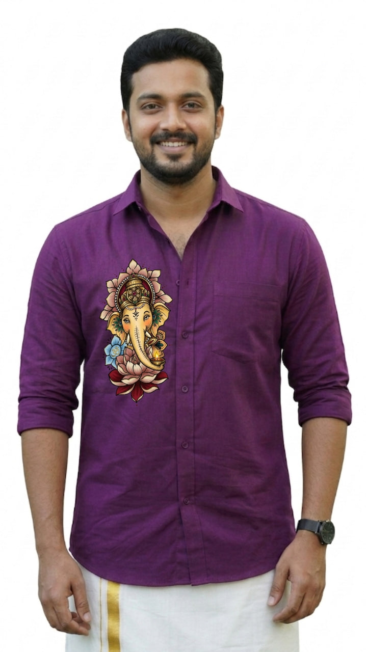Ganapathy Printed Shirts