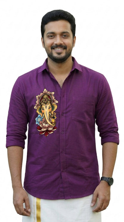 Ganapathy Printed Shirts