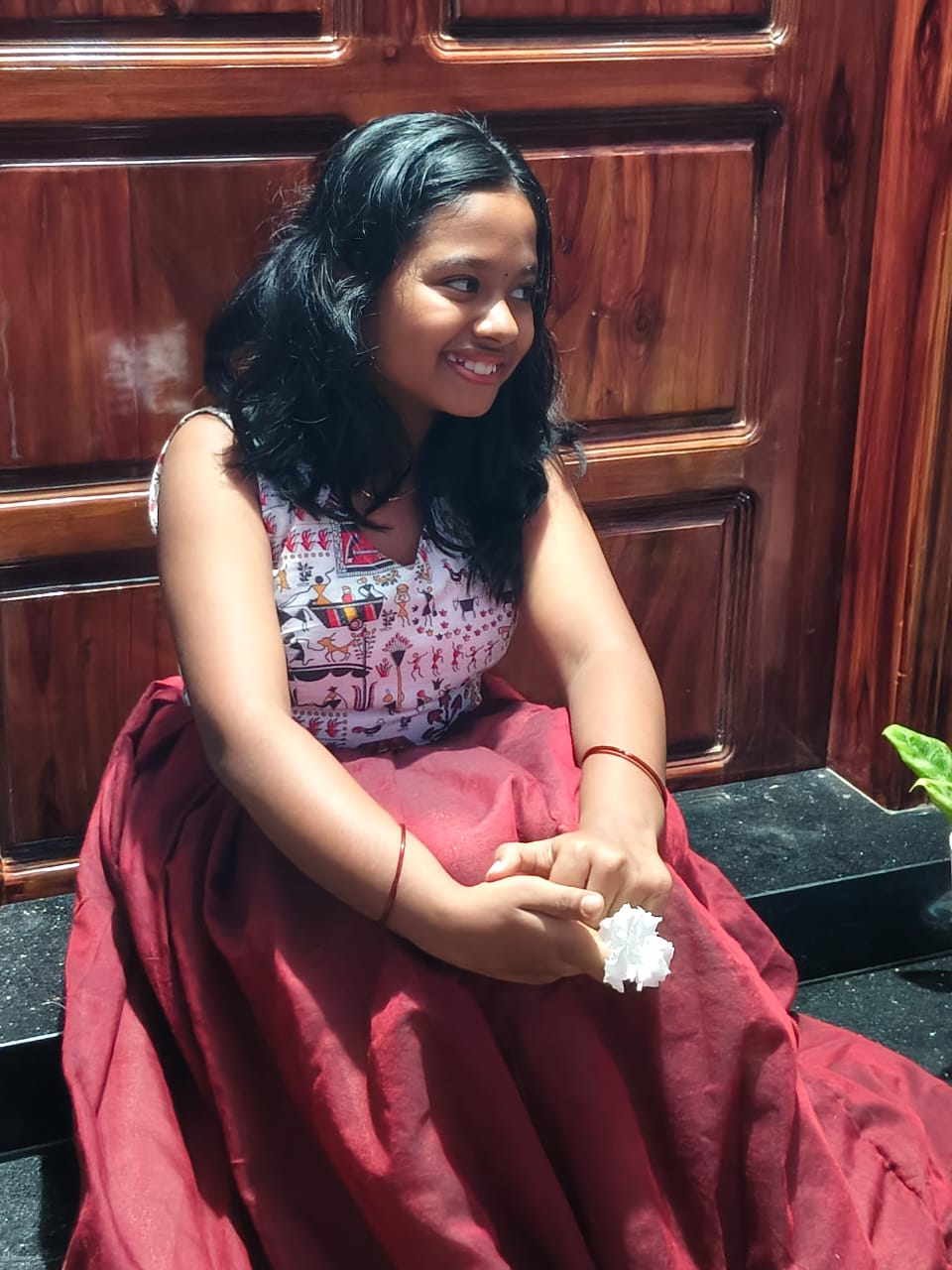 Zyara traditional and Mordern Top & Skirt