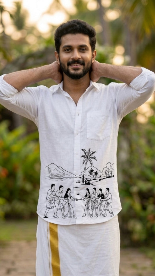 Kerala Vadamvali Print
