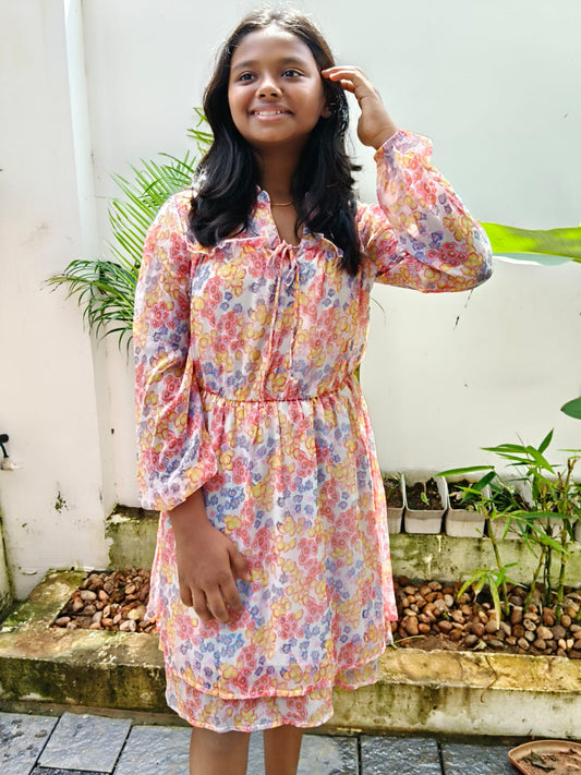 Zyara Floral Frock