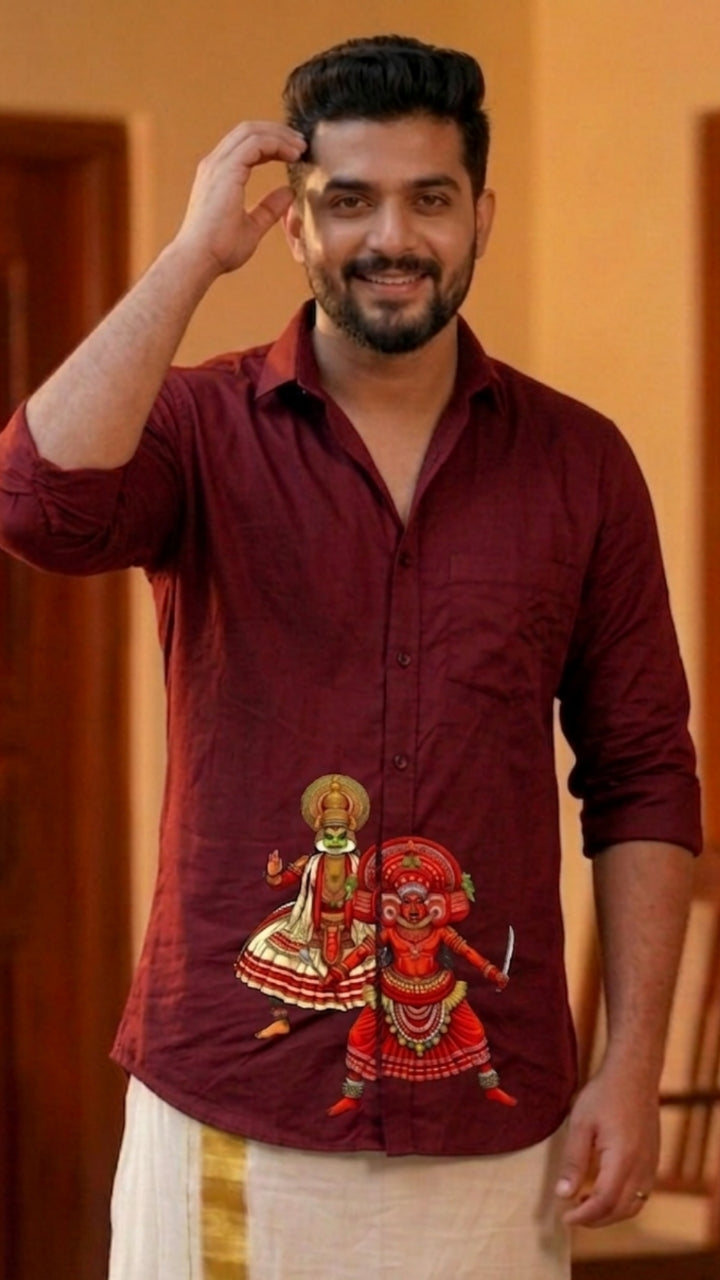 Theyyam and Kadhakali Printed Shirts