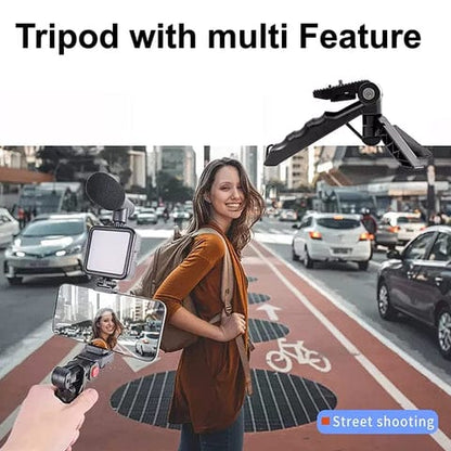 Tripod, Mic, Light Combo