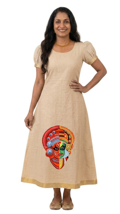 Tissue Printed Kurti