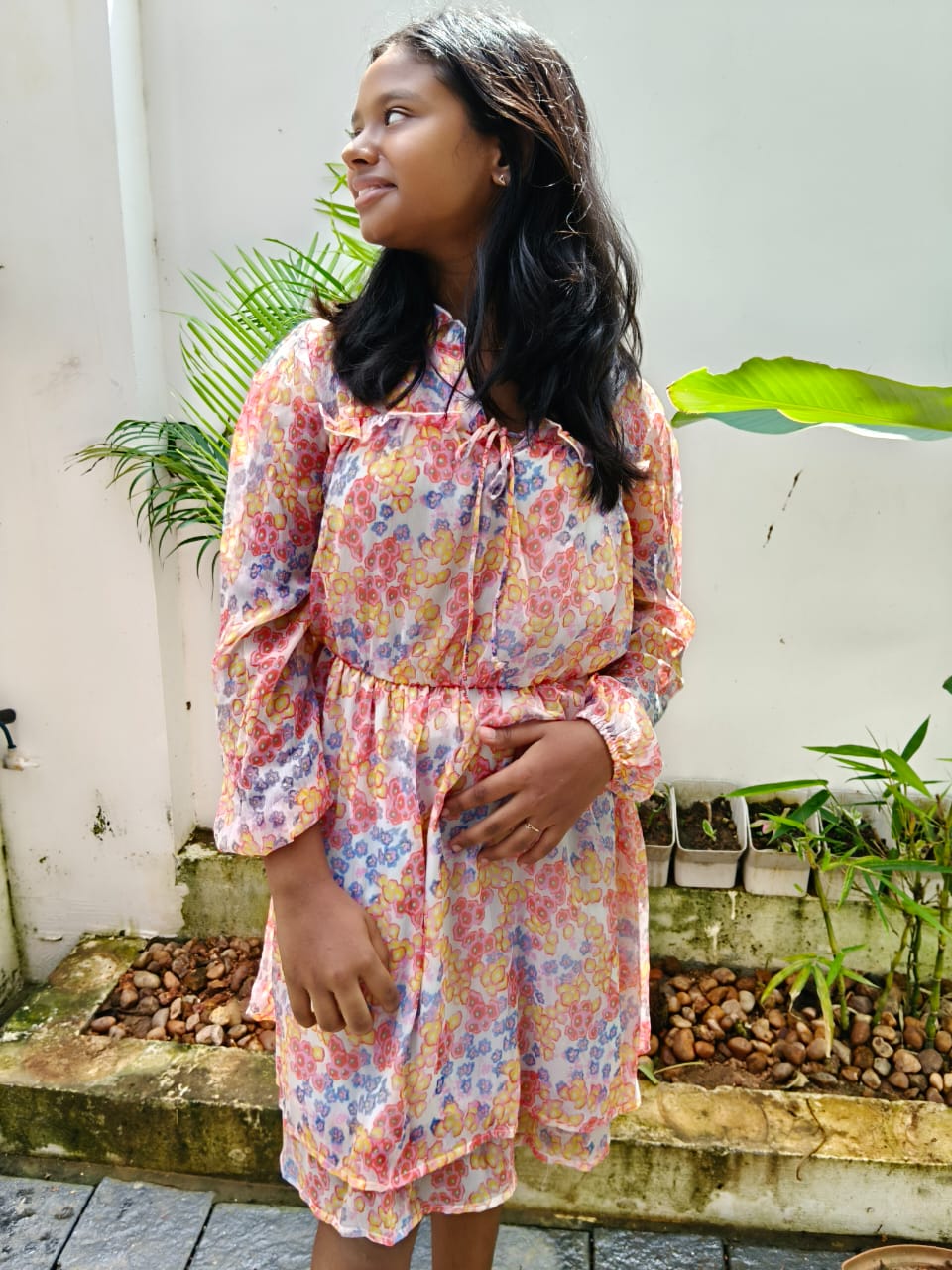 Zyara Floral Frock