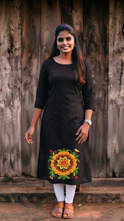 Pookkalam Kurti
