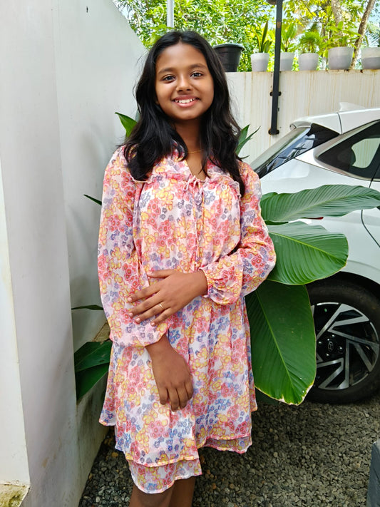 Zyara Floral Frock